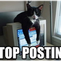 stop posting